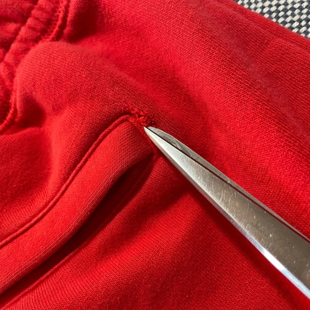 Jordan Mens Red Jumpman Fleece Jogger Sweatpants XL